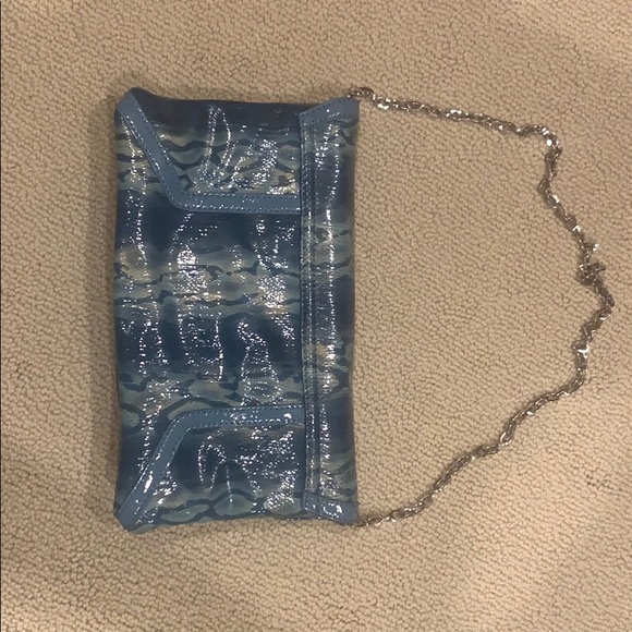 Turquoise clutch - Picture 3 of 6